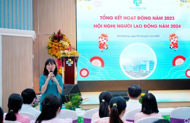 Lễ tổng kết năm 2023 và hội nghị người lao động năm 2024